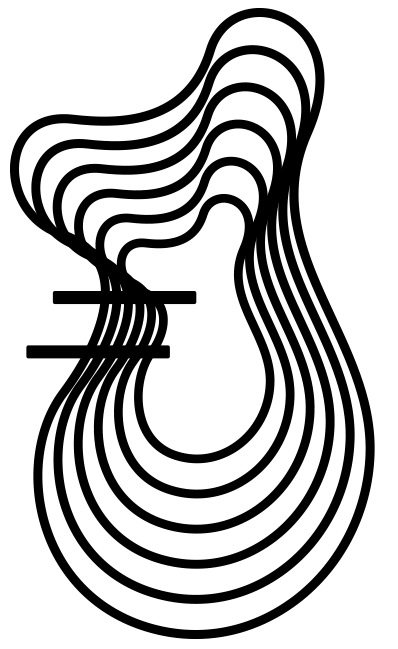 Guitar Social Club logo noir