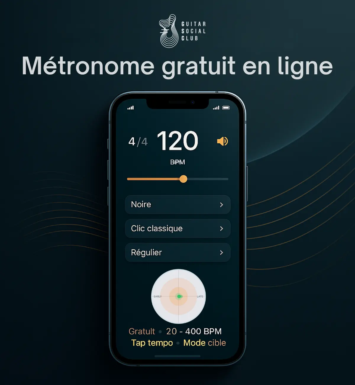 Métronome en ligne