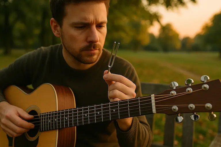 Accorder sa guitare facilement à l’oreille
