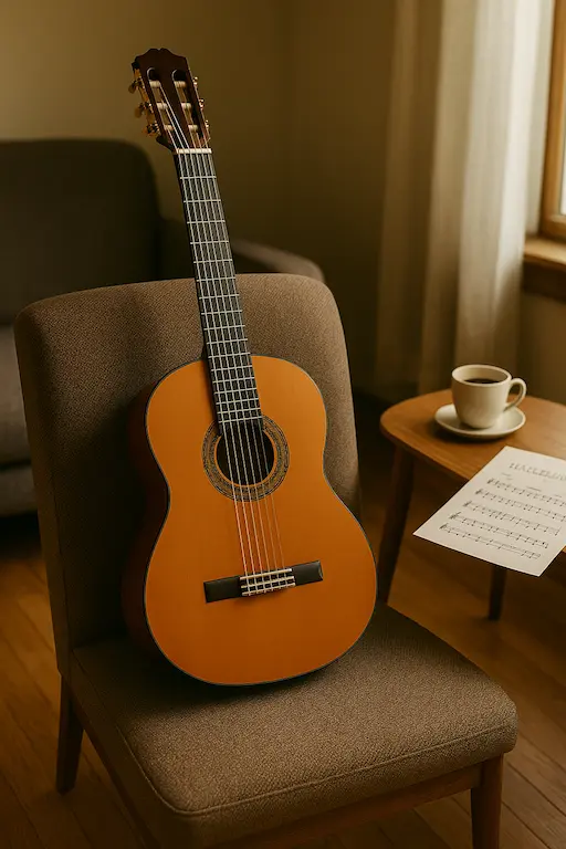 Guitare classique pour débutants mélodiques