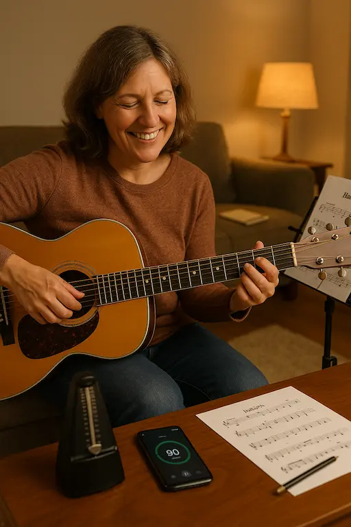 Chansons pour premiers accords guitare facile