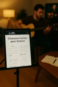 Chansons amusantes guitare débutants Yellow Hallelujah Guitar Social Club