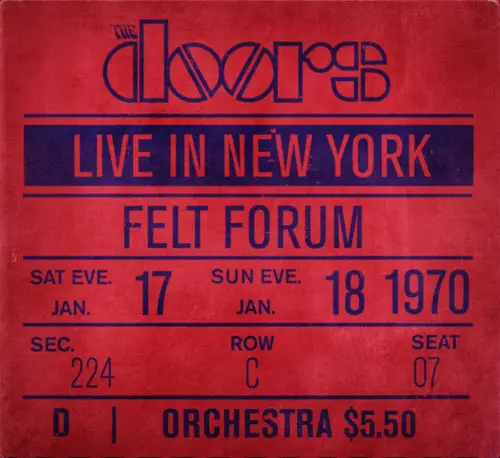 the doors live ticket