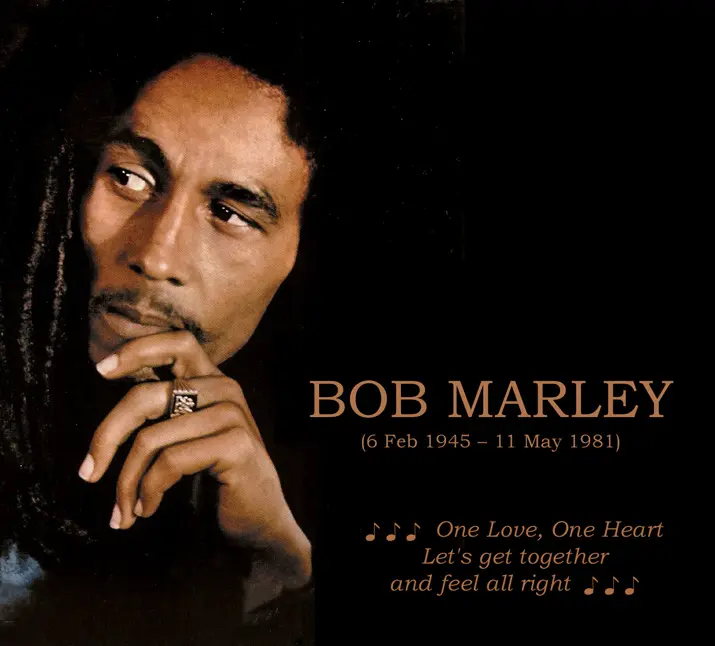 Bob Marley, auteur de Redemption Song