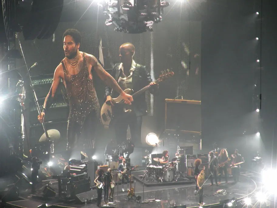 Lenny Kravitz en performance live