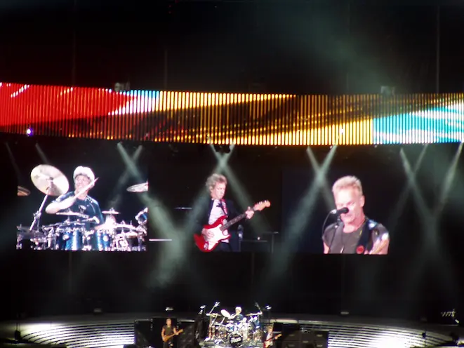 The Police en concert