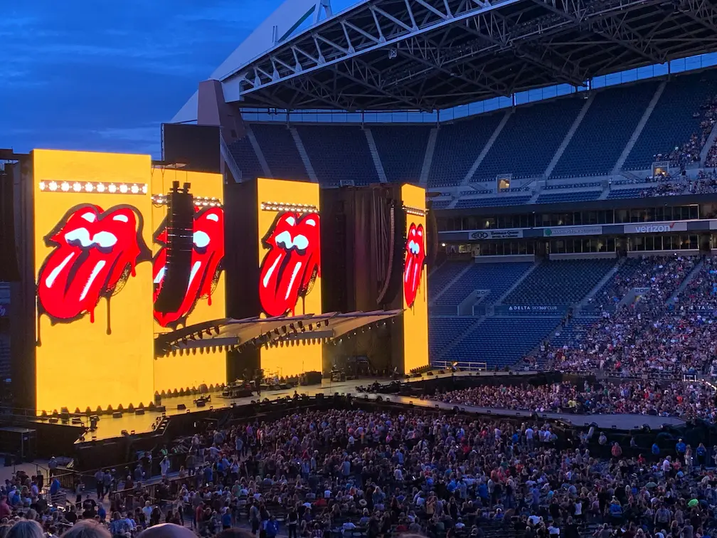 Incroyable show des Rolling Stones