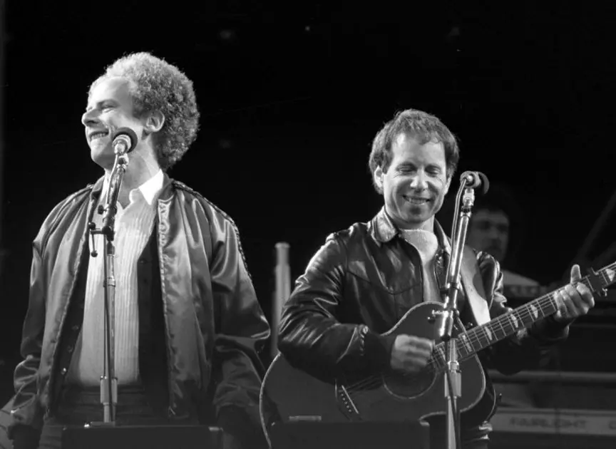 Simon & Garfunkel en performance live