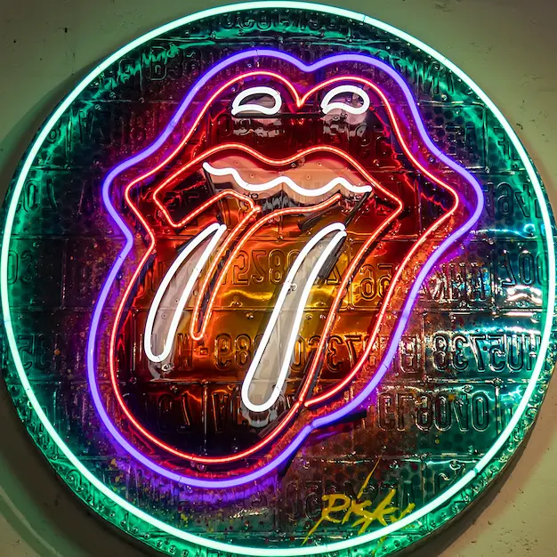 Logo des Rolling Stones