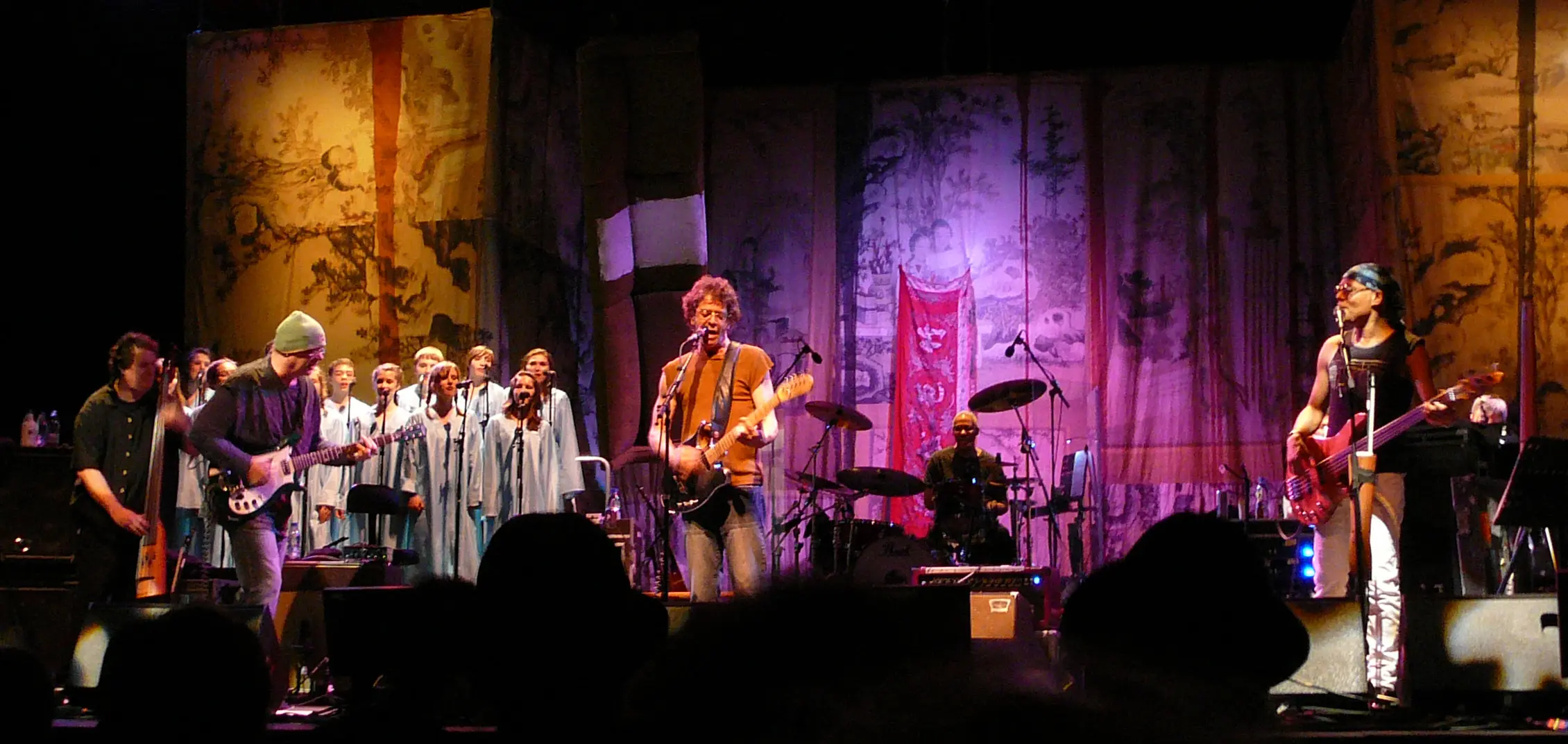 Lou Reed en concert à Stockholm, 2008