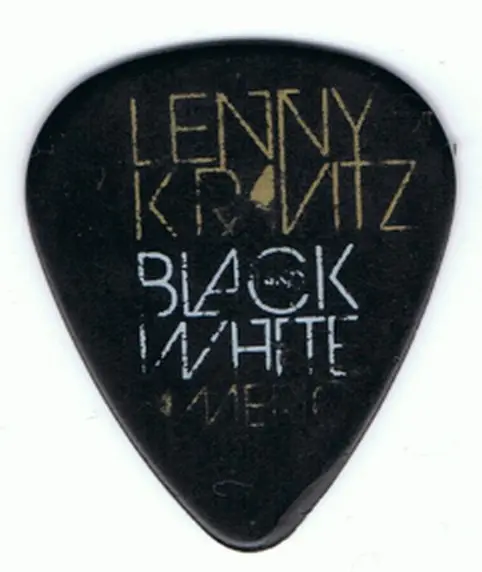 Médiator de la tournée de Lenny Kravitz