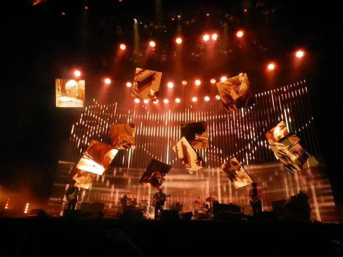 Radiohead en live jouant High and Dry