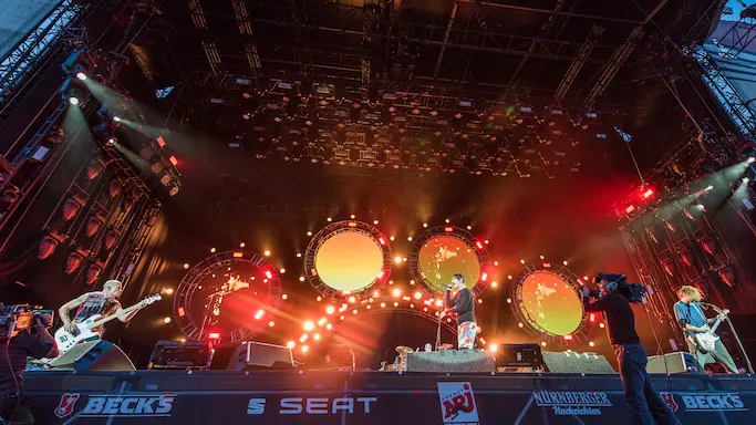 Red Hot Chili Peppers en concert pour Californication