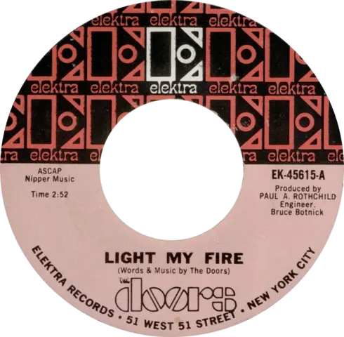 Pochette de Light My Fire par The Doors