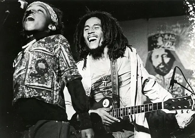 Bob Marley en concert, 1976