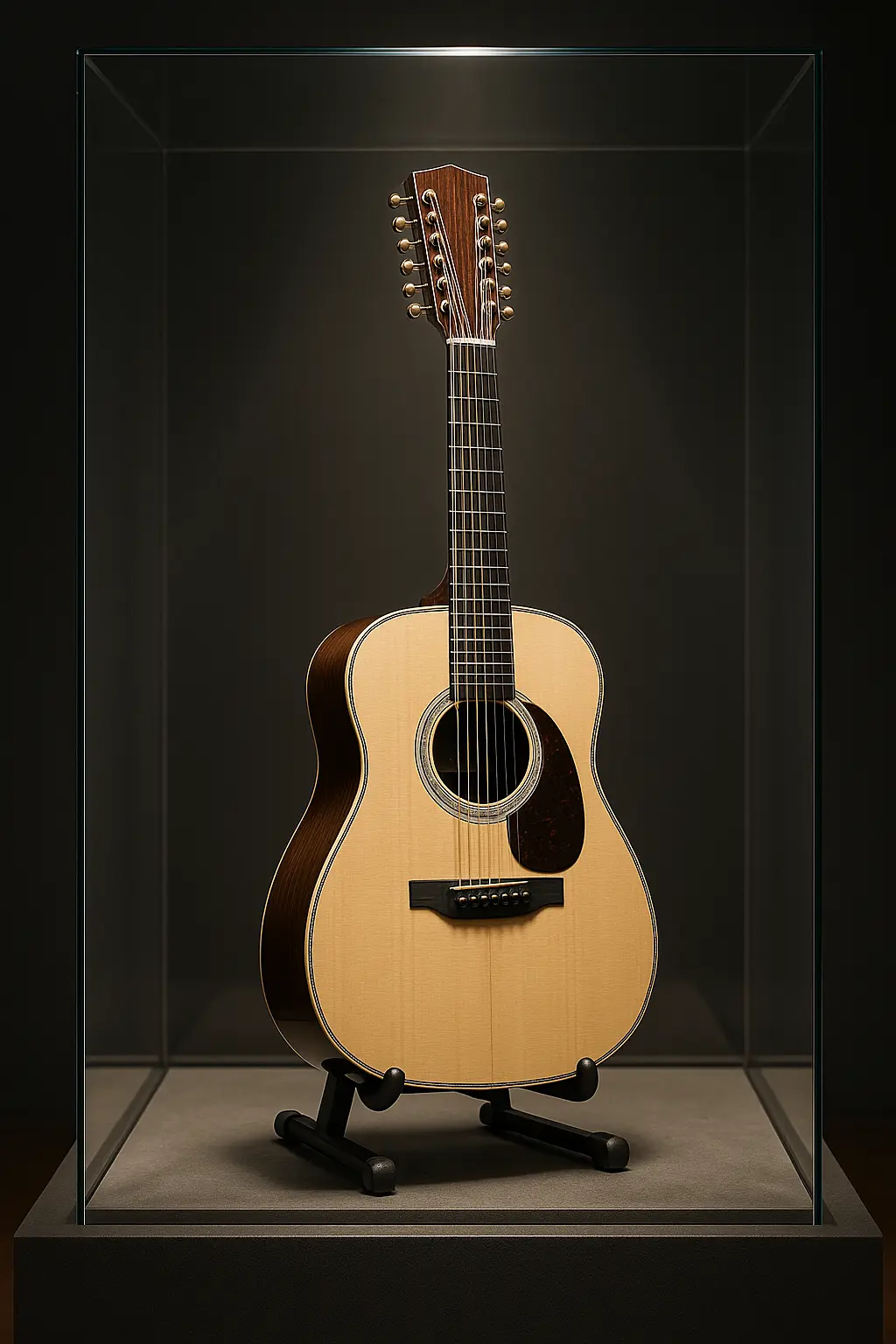 Accorder guitare 12 cordes : méthode polyphonique puis mono (illustration)