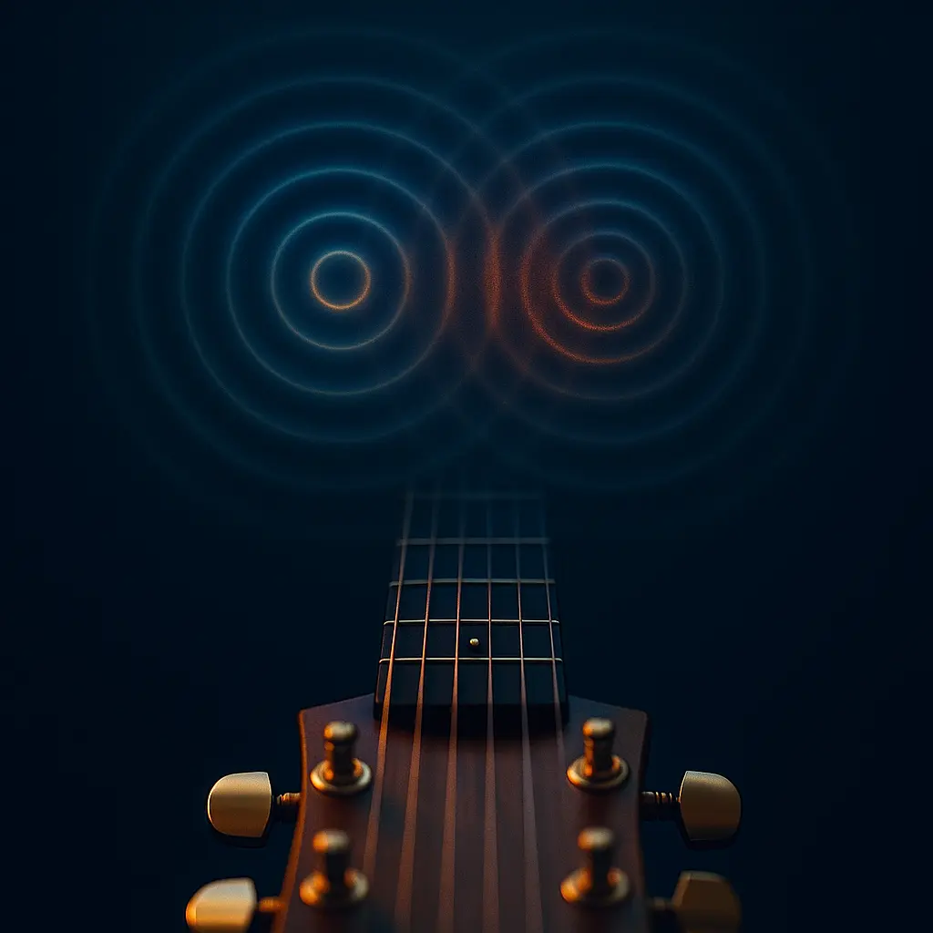 Accordage tempéré à la guitare : manche, repères d’intonation, tempérament égal 12TET