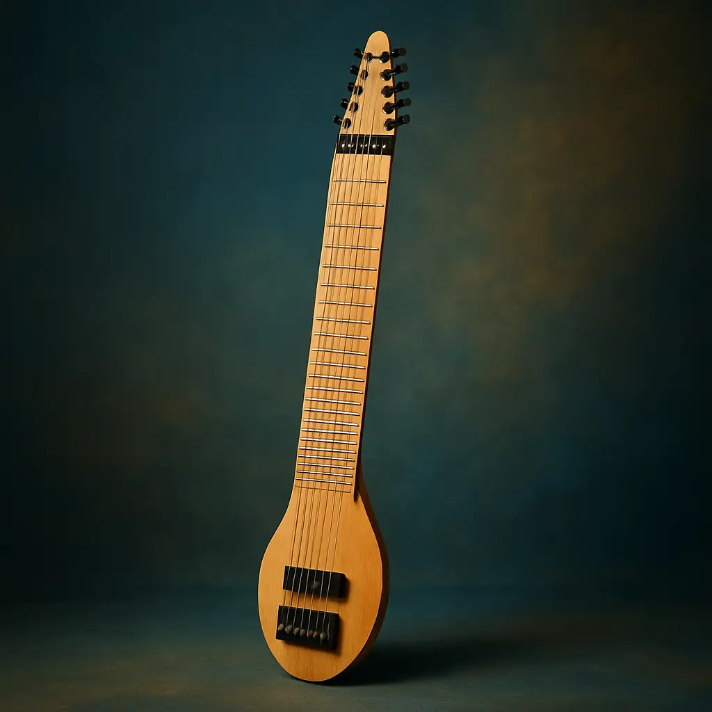 Chapman Stick moderne 10 cordes — instrument hybride pour tapping polyphonique et accordage en miroir