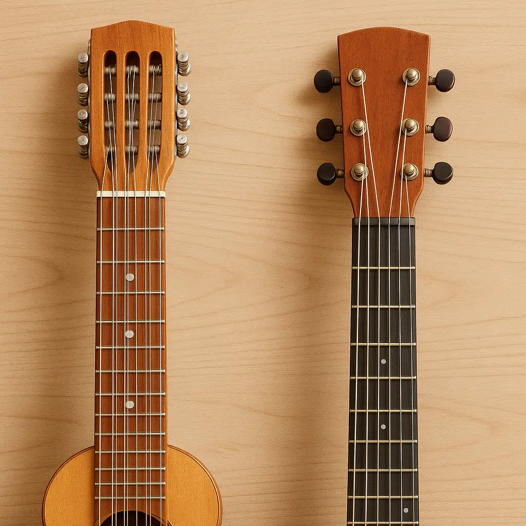 Adapter le tiple sur guitare — accord C E A D et strums percussifs