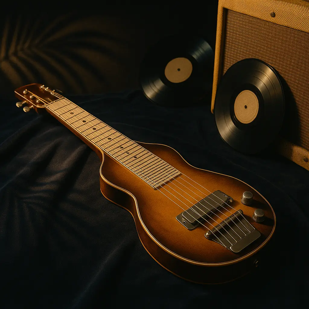 Lap steel Hawaï et jazz vintage : voicings C6 et A6