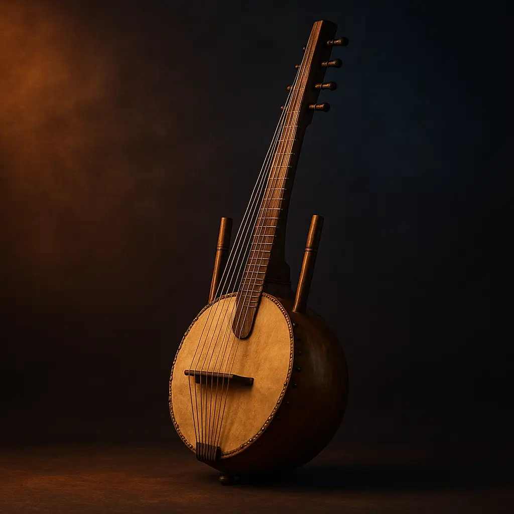 Harpe-luth mandingue sur scène : calebasse, 21 cordes et jeu polyphonique
