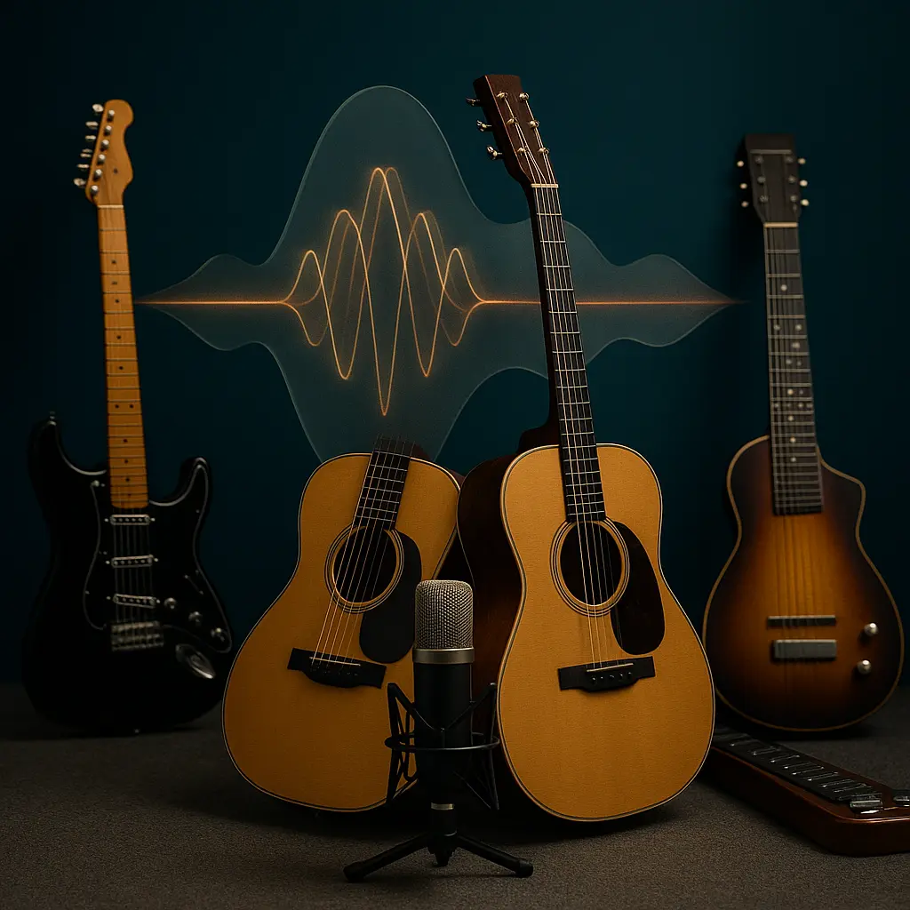 Guitare en studio : exploration d’accordages alternatifs pour la création