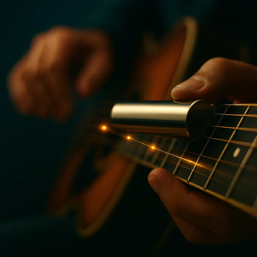 Jeu en slide hawaïen et jazz en C6 : voicings 6e/9e et textures ambient