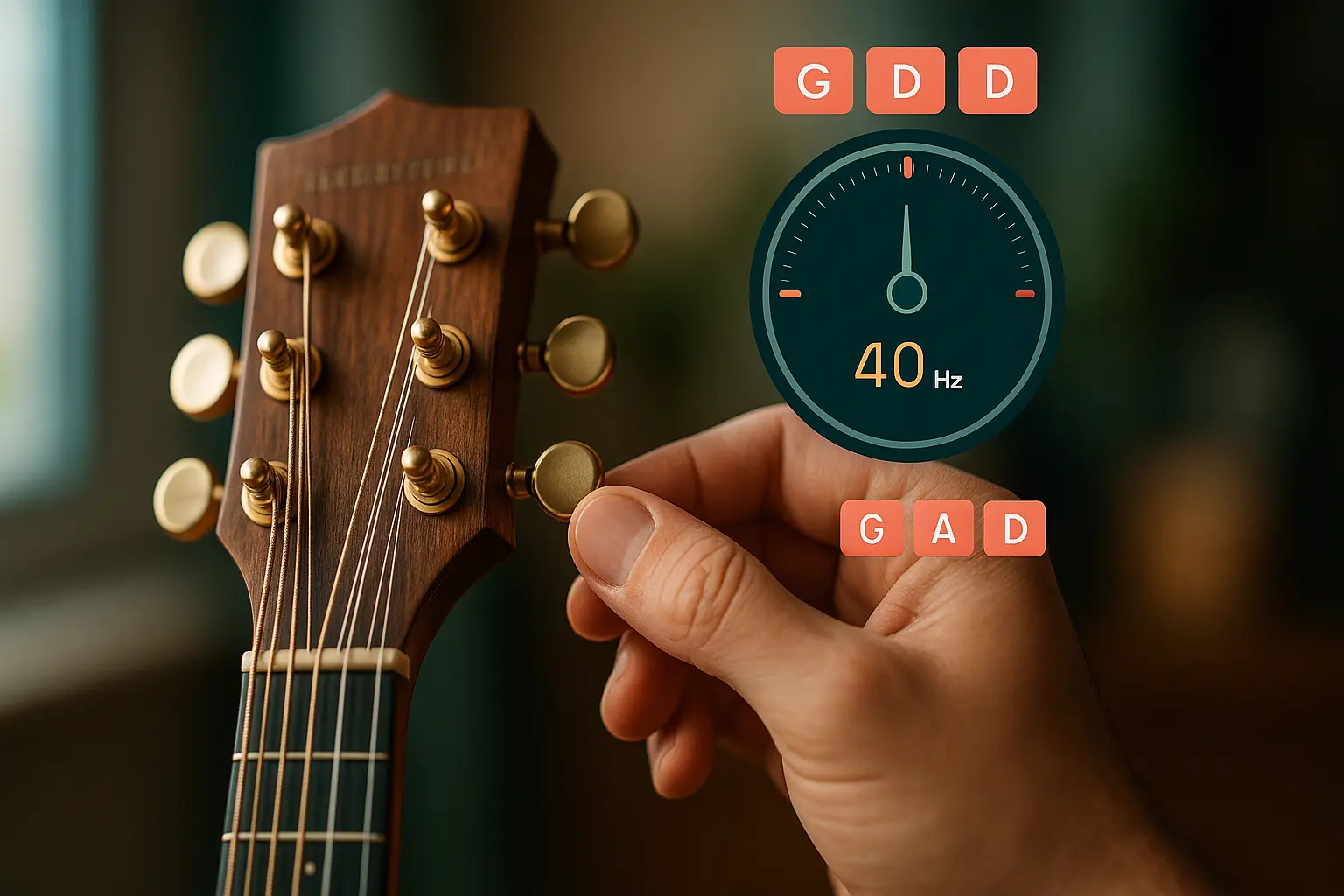 Méthode d’accordage du bouzouki en CFAD pas à pas