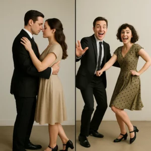 Valse versus Swing 2 danses 2 emotions différentes