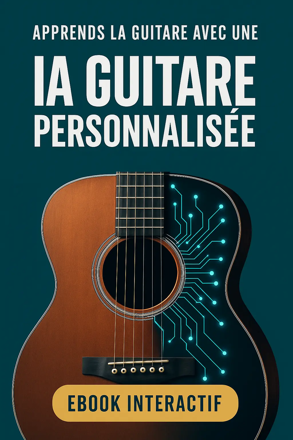 Page apprendre la guitare avec l’IA personnalisée