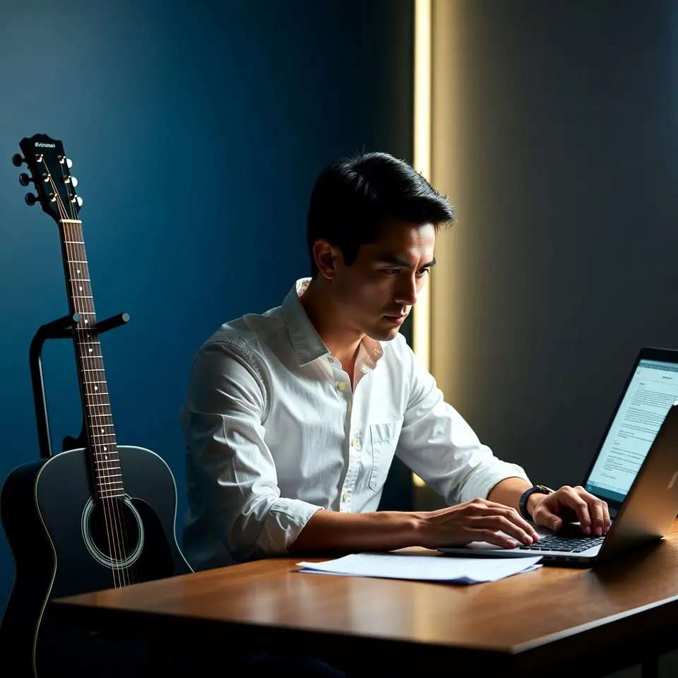 Choisir le bon statut pour donner des cours de guitare